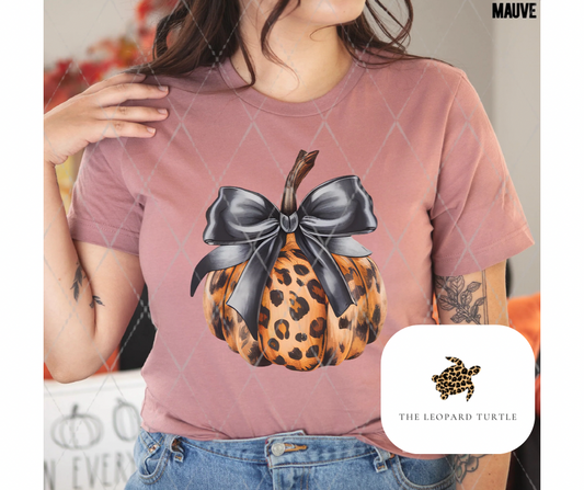 Leopard Pumpkin Tshirt