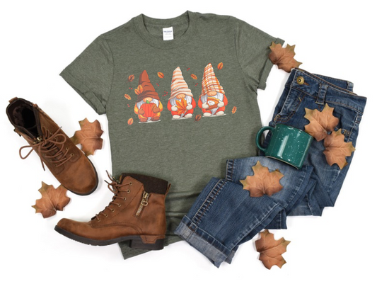 Fall Gnomes Tshirt